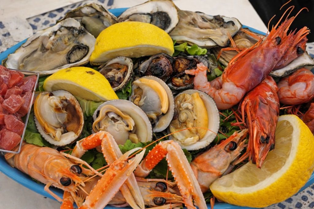 Crudità di mare a Gallipoli